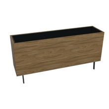 Load image into Gallery viewer, Modern Veneer Office Planter Box