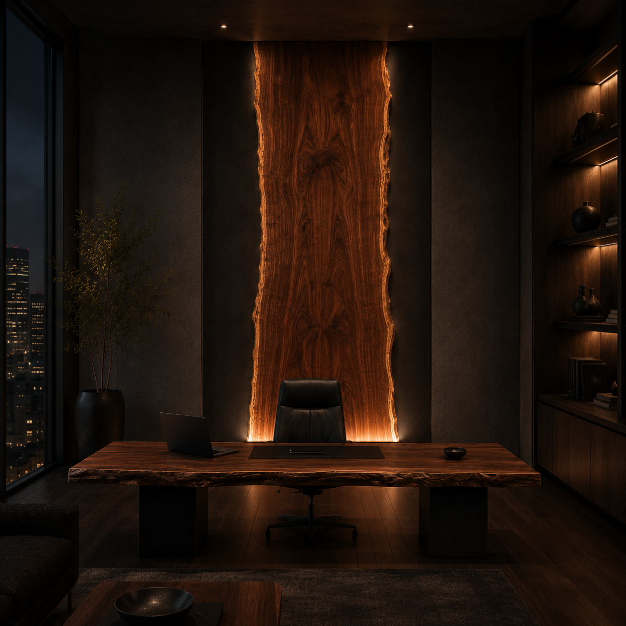 Ridgeline Architectural Wall lifestyle render refined proportions