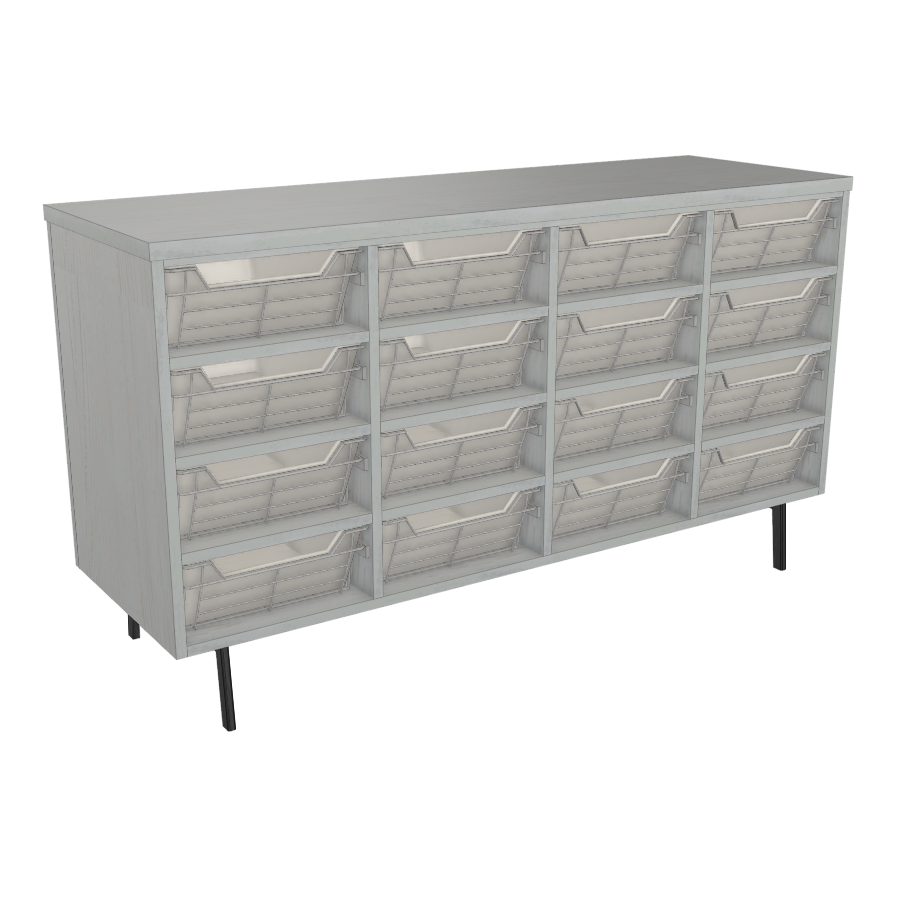 Executive Office Bin Storage Cabinet