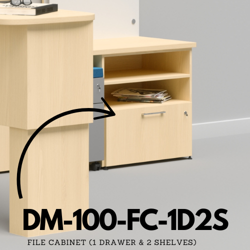 DM-100 Executive Veneer Office Suite
