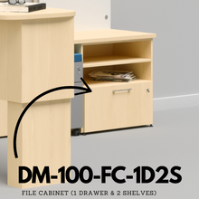 Load image into Gallery viewer, DM-100 Executive Veneer Office Suite
