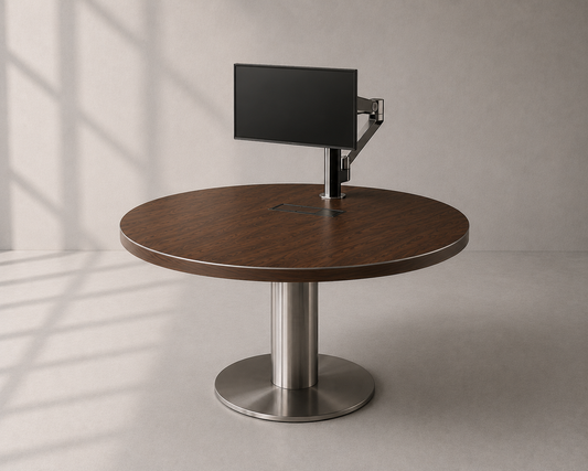 Meridian Huddle Table hero render