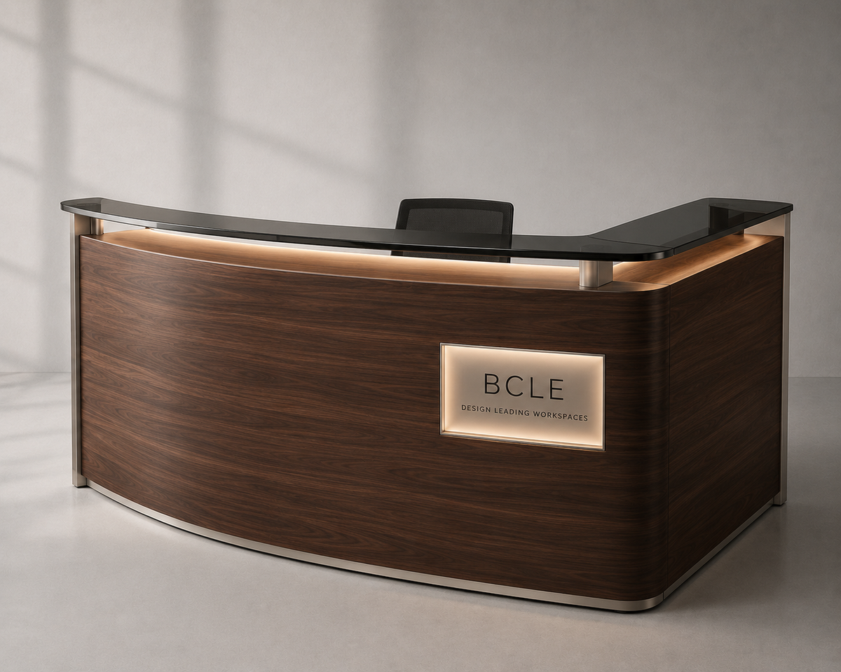 Meridian Reception Desk hero render